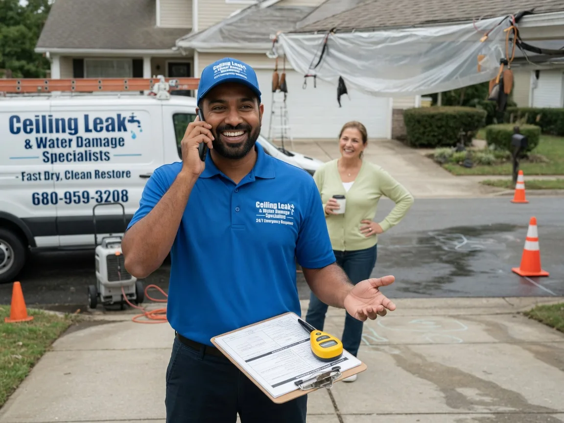 Ceiling Leak Cleanup Placitas, NM FAQs